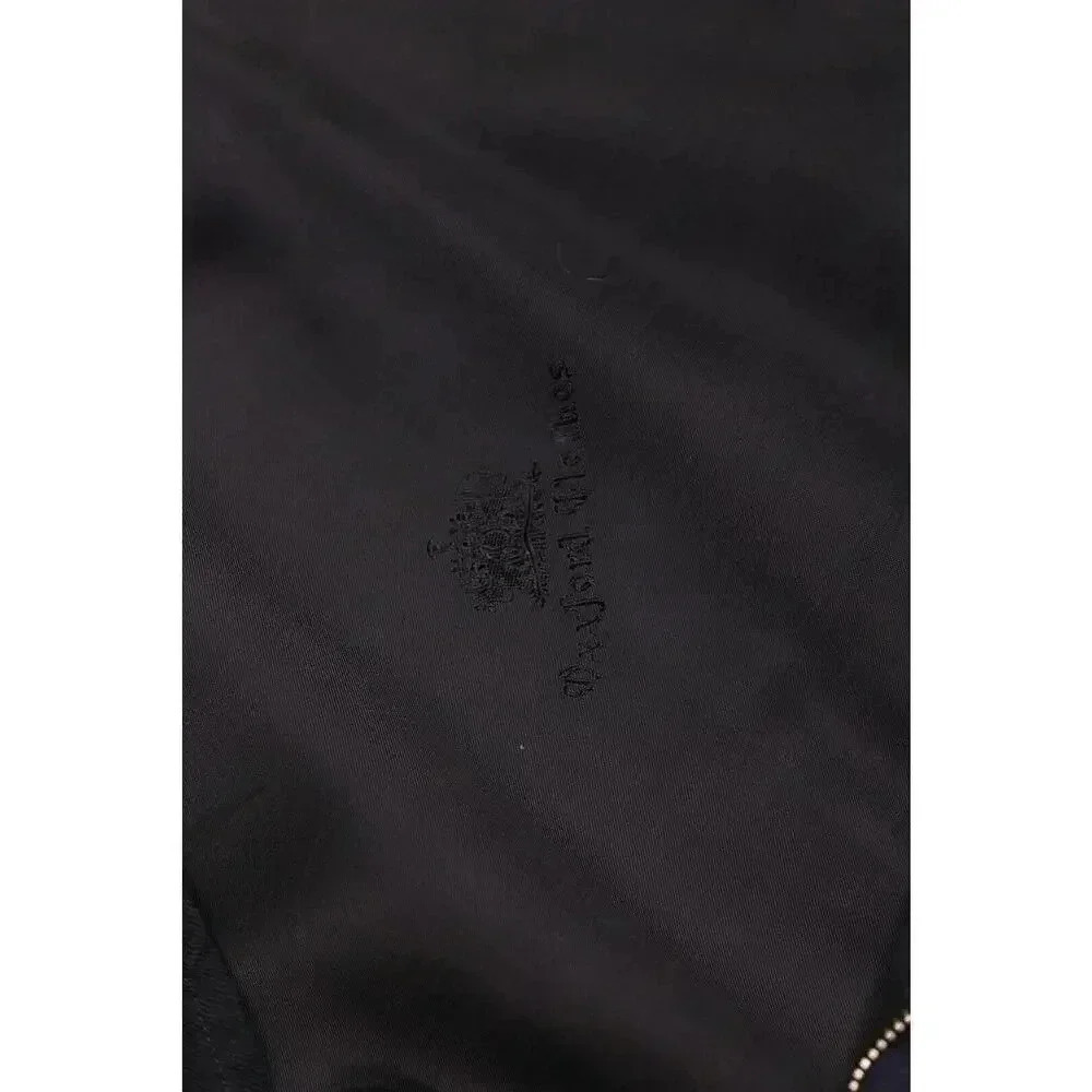 Oxxford Custom Recent Navy Blue Pinstripe Pleated Wool Dress Pants BIG 60x24 - Picture 6 of 7